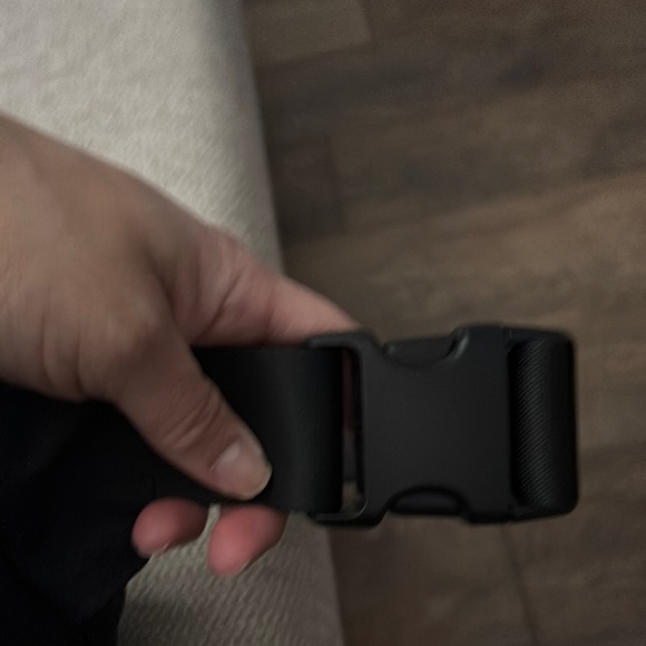 Lululemon Athletica Black Crossbody Bag Sleek Design - Picture 4 of 8